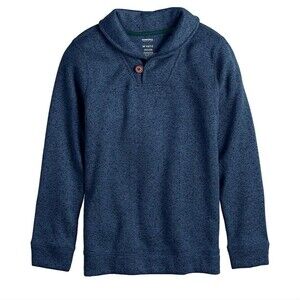 Sonoma Good for Life Shawl neck fleece sweater Size L